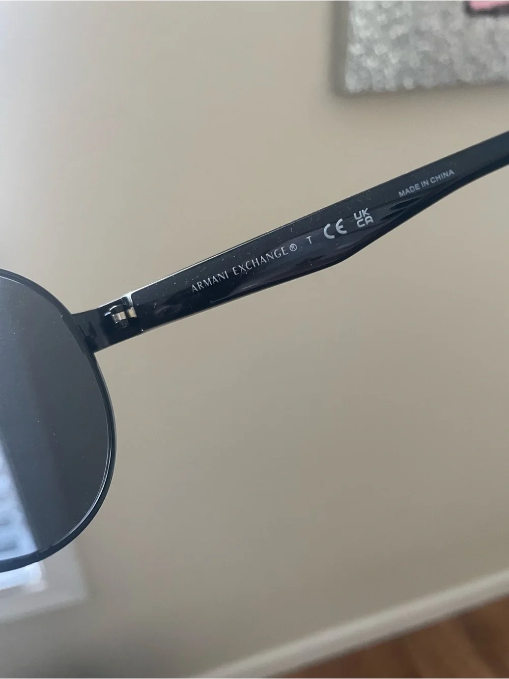 Armani Exchange sunglasses men pilot unisex authentic
